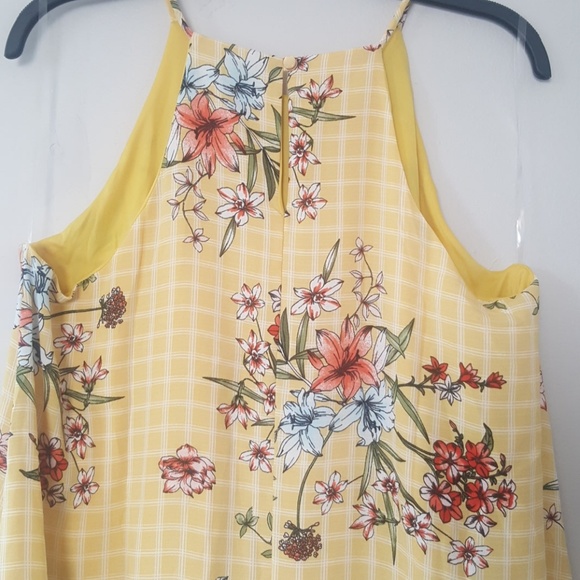 1 left! Yellow floral dress - Picture 7 of 8